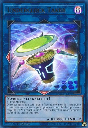 Underclock Taker [DUDE-EN020] Ultra Rare | Jomio and Rueliete's Cards and Comics