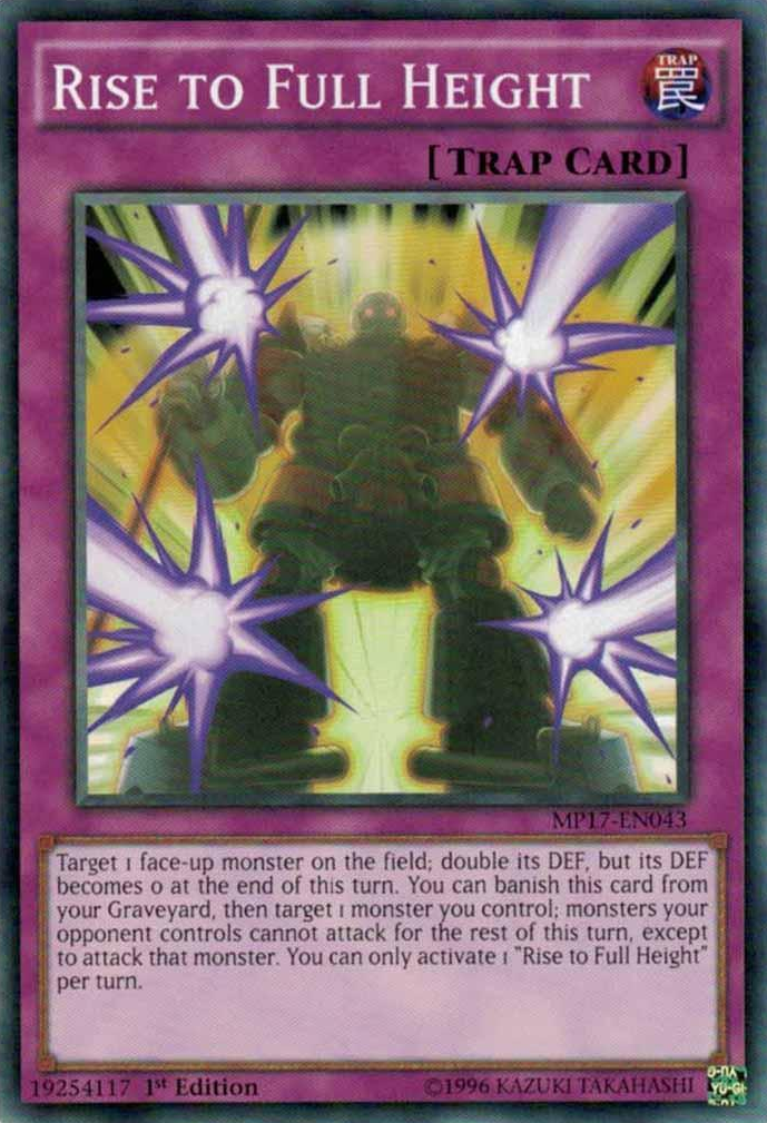 Rise to Full Height [MP17-EN043] Common | Jomio and Rueliete's Cards and Comics