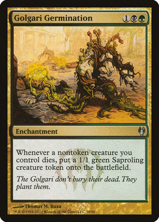 Golgari Germination [Duel Decks: Izzet vs. Golgari] | Jomio and Rueliete's Cards and Comics
