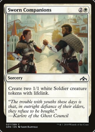 Sworn Companions [Guilds of Ravnica] | Jomio and Rueliete's Cards and Comics