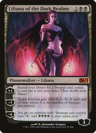 Liliana of the Dark Realms [Magic 2013] | Jomio and Rueliete's Cards and Comics
