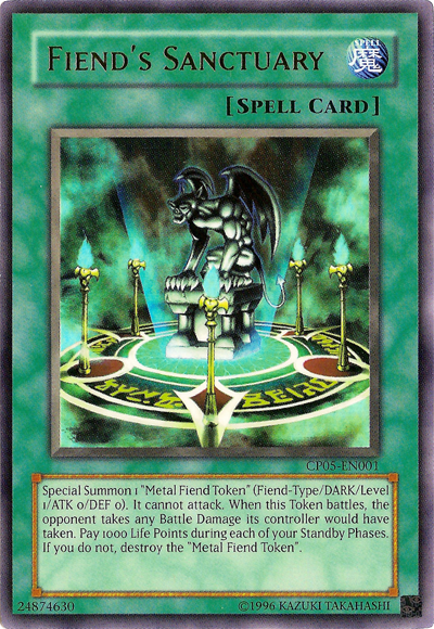 Fiend's Sanctuary [CP05-EN001] Ultra Rare | Jomio and Rueliete's Cards and Comics
