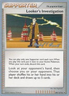 Looker's Investigation (109/127) (Boltevoir - Michael Pramawat) [World Championships 2010] | Jomio and Rueliete's Cards and Comics
