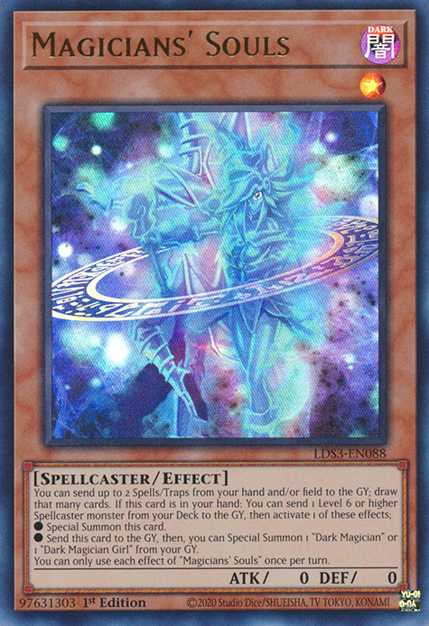 Magicians' Souls [LDS3-EN088] Ultra Rare | Jomio and Rueliete's Cards and Comics