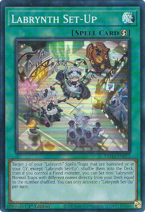 Labrynth Set-Up [TAMA-EN022] Super Rare | Jomio and Rueliete's Cards and Comics