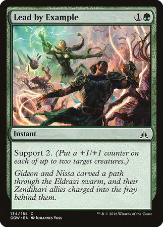 Lead by Example [Oath of the Gatewatch] | Jomio and Rueliete's Cards and Comics