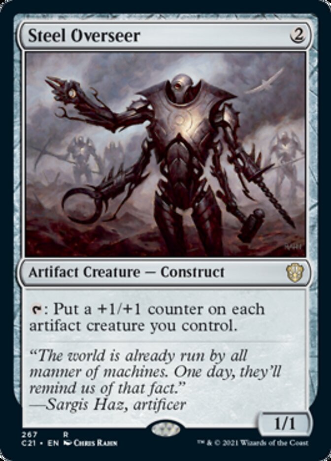 Steel Overseer [Commander 2021] | Jomio and Rueliete's Cards and Comics