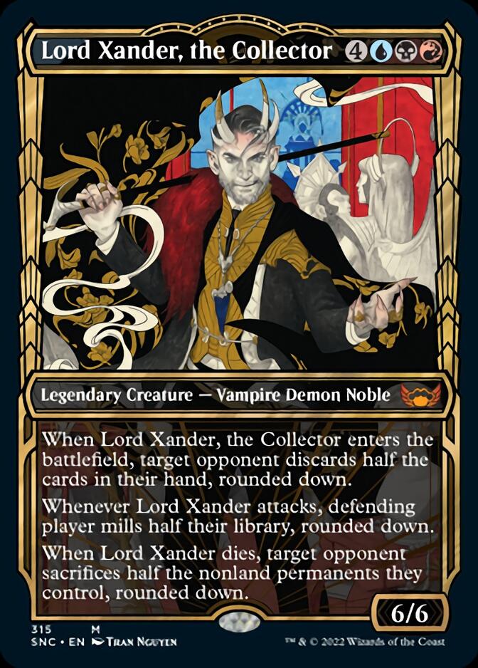Lord Xander, the Collector (Showcase Golden Age) [Streets of New Capenna] | Jomio and Rueliete's Cards and Comics