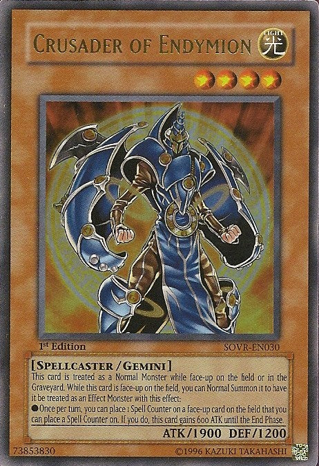 Crusader of Endymion [SOVR-EN030] Ultra Rare | Jomio and Rueliete's Cards and Comics