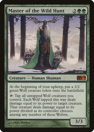 Master of the Wild Hunt [Magic 2010] | Jomio and Rueliete's Cards and Comics