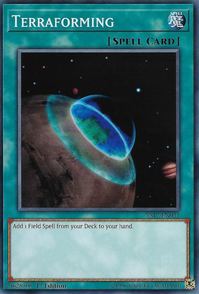 Terraforming [YS17-EN031] Common | Jomio and Rueliete's Cards and Comics