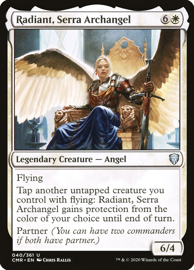 Radiant, Serra Archangel [Commander Legends] | Jomio and Rueliete's Cards and Comics