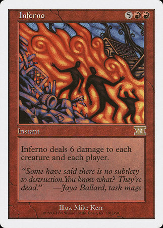 Inferno [Classic Sixth Edition] | Jomio and Rueliete's Cards and Comics