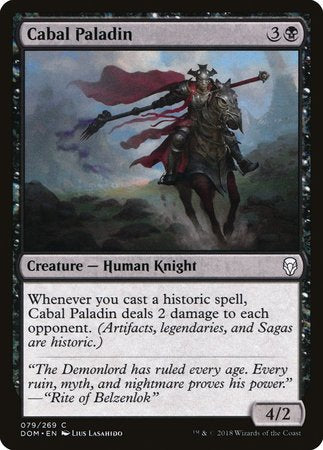 Cabal Paladin [Dominaria] | Jomio and Rueliete's Cards and Comics