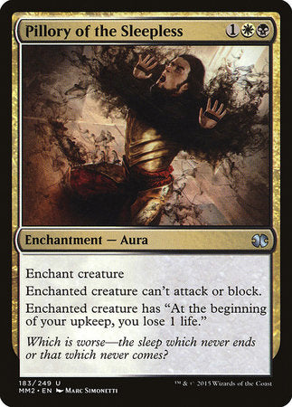 Pillory of the Sleepless [Modern Masters 2015] | Jomio and Rueliete's Cards and Comics