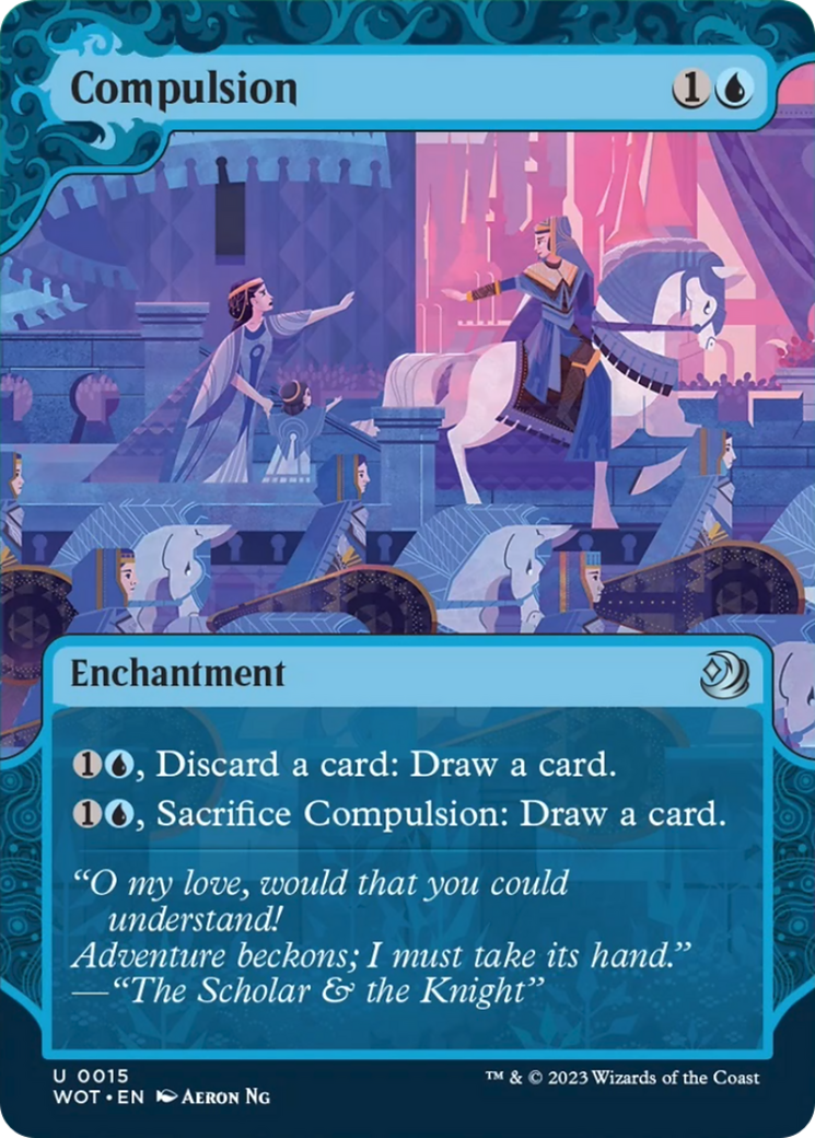 Compulsion [Wilds of Eldraine: Enchanting Tales] | Jomio and Rueliete's Cards and Comics