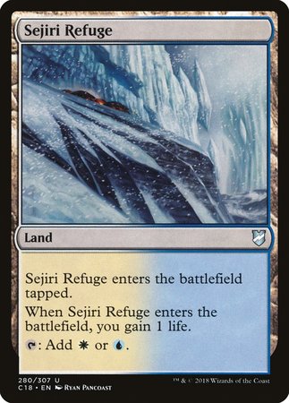 Sejiri Refuge [Commander 2018] | Jomio and Rueliete's Cards and Comics