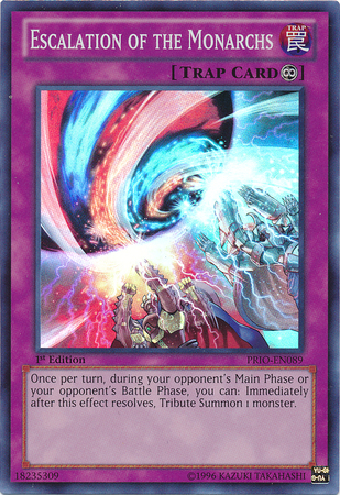 Escalation of the Monarchs [PRIO-EN089] Super Rare | Jomio and Rueliete's Cards and Comics
