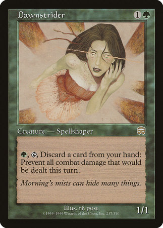 Dawnstrider [Mercadian Masques] | Jomio and Rueliete's Cards and Comics