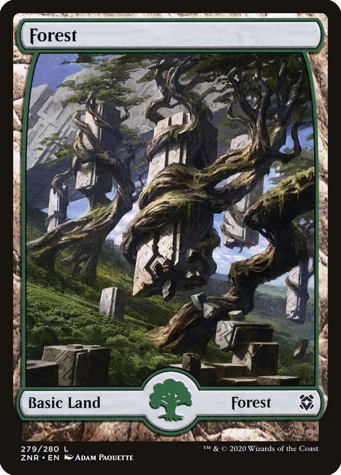 Forest (279) [Zendikar Rising] | Jomio and Rueliete's Cards and Comics