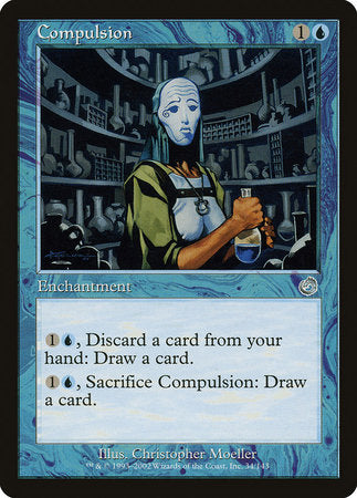 Compulsion [Torment] | Jomio and Rueliete's Cards and Comics
