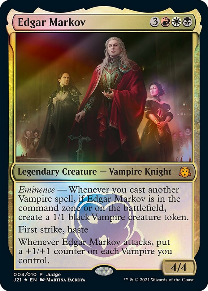 Edgar Markov [Judge Gift Cards 2021] | Jomio and Rueliete's Cards and Comics