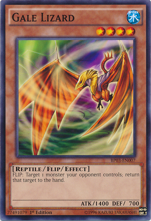 Gale Lizard [BP03-EN007] Common | Jomio and Rueliete's Cards and Comics