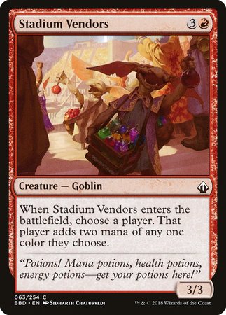 Stadium Vendors [Battlebond] | Jomio and Rueliete's Cards and Comics