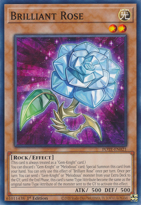 Brilliant Rose [POTE-EN021] Common | Jomio and Rueliete's Cards and Comics