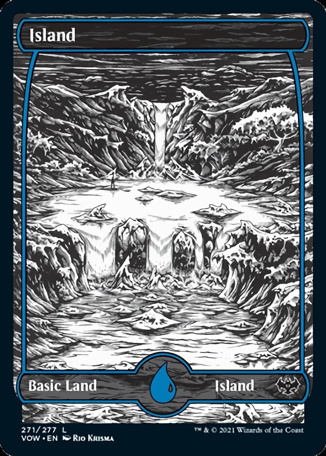 Island (271) [Innistrad: Crimson Vow] | Jomio and Rueliete's Cards and Comics