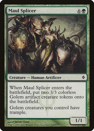 Maul Splicer [New Phyrexia] | Jomio and Rueliete's Cards and Comics