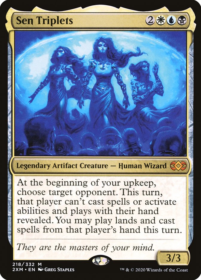Sen Triplets [Double Masters] | Jomio and Rueliete's Cards and Comics