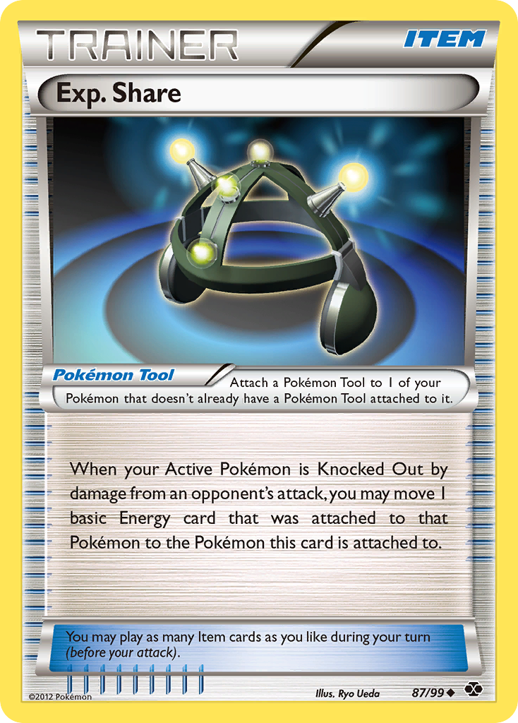 Exp. Share (87/99) [Black & White: Next Destinies] | Jomio and Rueliete's Cards and Comics
