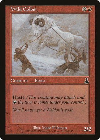 Wild Colos [Urza's Destiny] | Jomio and Rueliete's Cards and Comics