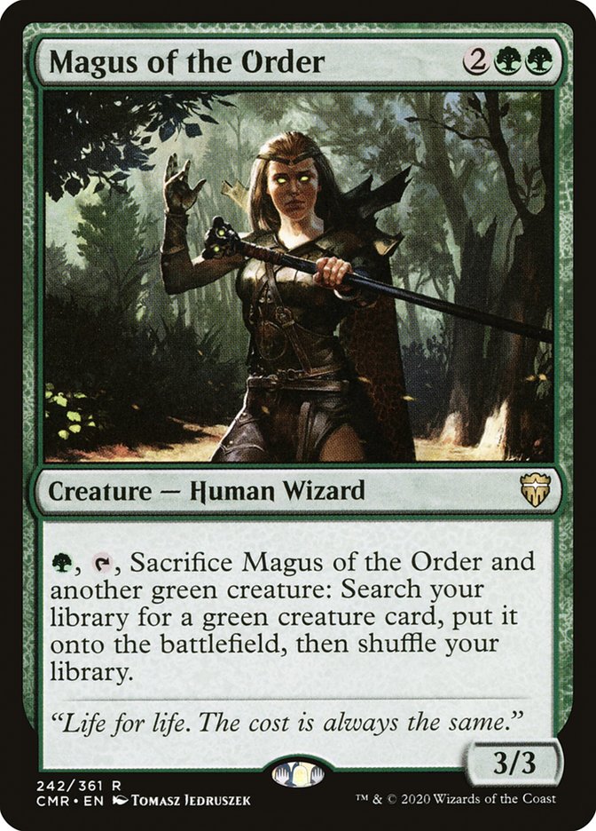 Magus of the Order [Commander Legends] | Jomio and Rueliete's Cards and Comics