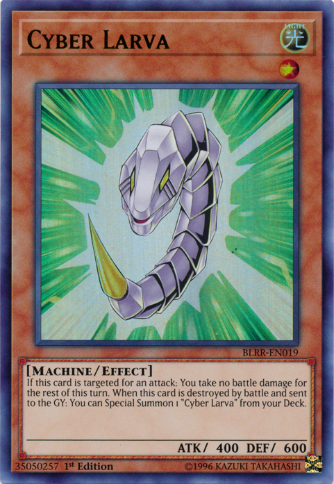 Cyber Larva [BLRR-EN019] Ultra Rare | Jomio and Rueliete's Cards and Comics