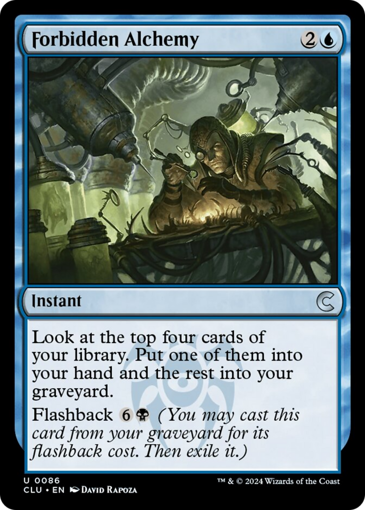 Forbidden Alchemy [Ravnica: Clue Edition] | Jomio and Rueliete's Cards and Comics