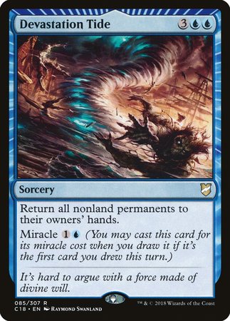 Devastation Tide [Commander 2018] | Jomio and Rueliete's Cards and Comics