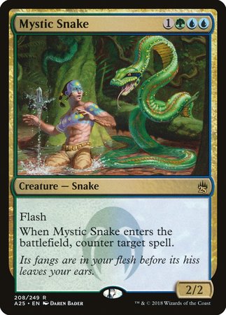 Mystic Snake [Masters 25] | Jomio and Rueliete's Cards and Comics