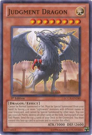 Judgment Dragon [LCGX-EN249] Common | Jomio and Rueliete's Cards and Comics