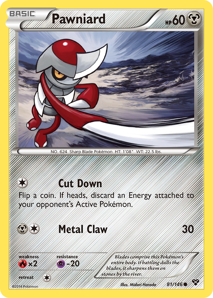 Pawniard (81/146) [XY: Base Set] | Jomio and Rueliete's Cards and Comics