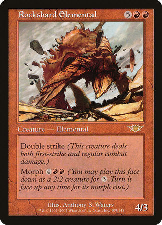 Rockshard Elemental [Legions] | Jomio and Rueliete's Cards and Comics