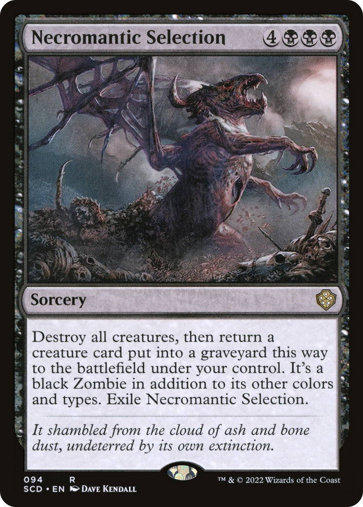 Necromantic Selection [Starter Commander Decks] | Jomio and Rueliete's Cards and Comics