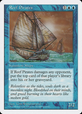Reef Pirates [Fifth Edition] | Jomio and Rueliete's Cards and Comics