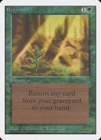 Regrowth [Unlimited Edition] | Jomio and Rueliete's Cards and Comics