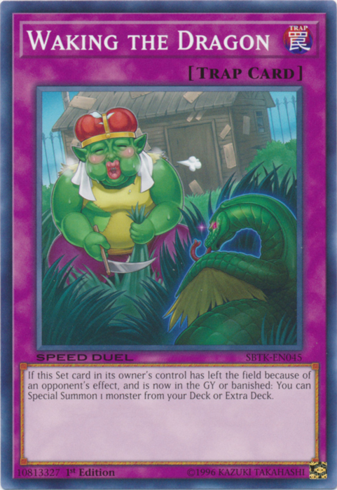 Waking the Dragon [SBTK-EN045] Common | Jomio and Rueliete's Cards and Comics