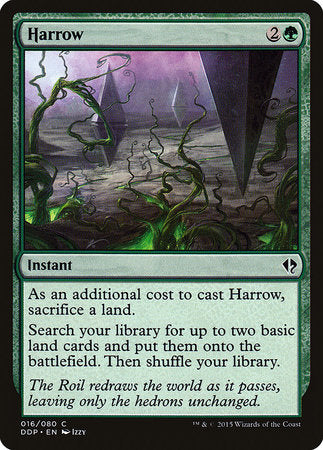 Harrow [Duel Decks: Zendikar vs. Eldrazi] | Jomio and Rueliete's Cards and Comics