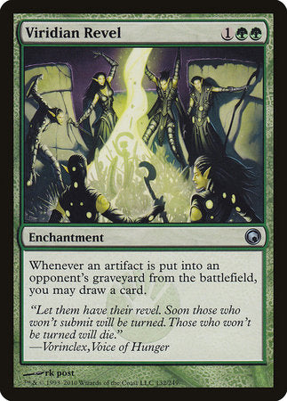Viridian Revel [Scars of Mirrodin] | Jomio and Rueliete's Cards and Comics
