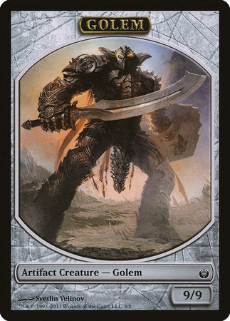 Golem Token [Mirrodin Besieged Tokens] | Jomio and Rueliete's Cards and Comics