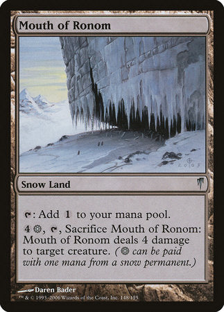 Mouth of Ronom [Coldsnap] | Jomio and Rueliete's Cards and Comics